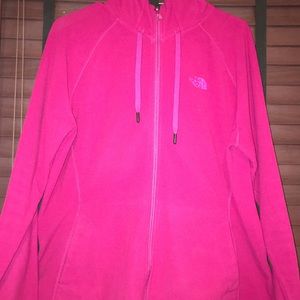 Zip up fleece north face
